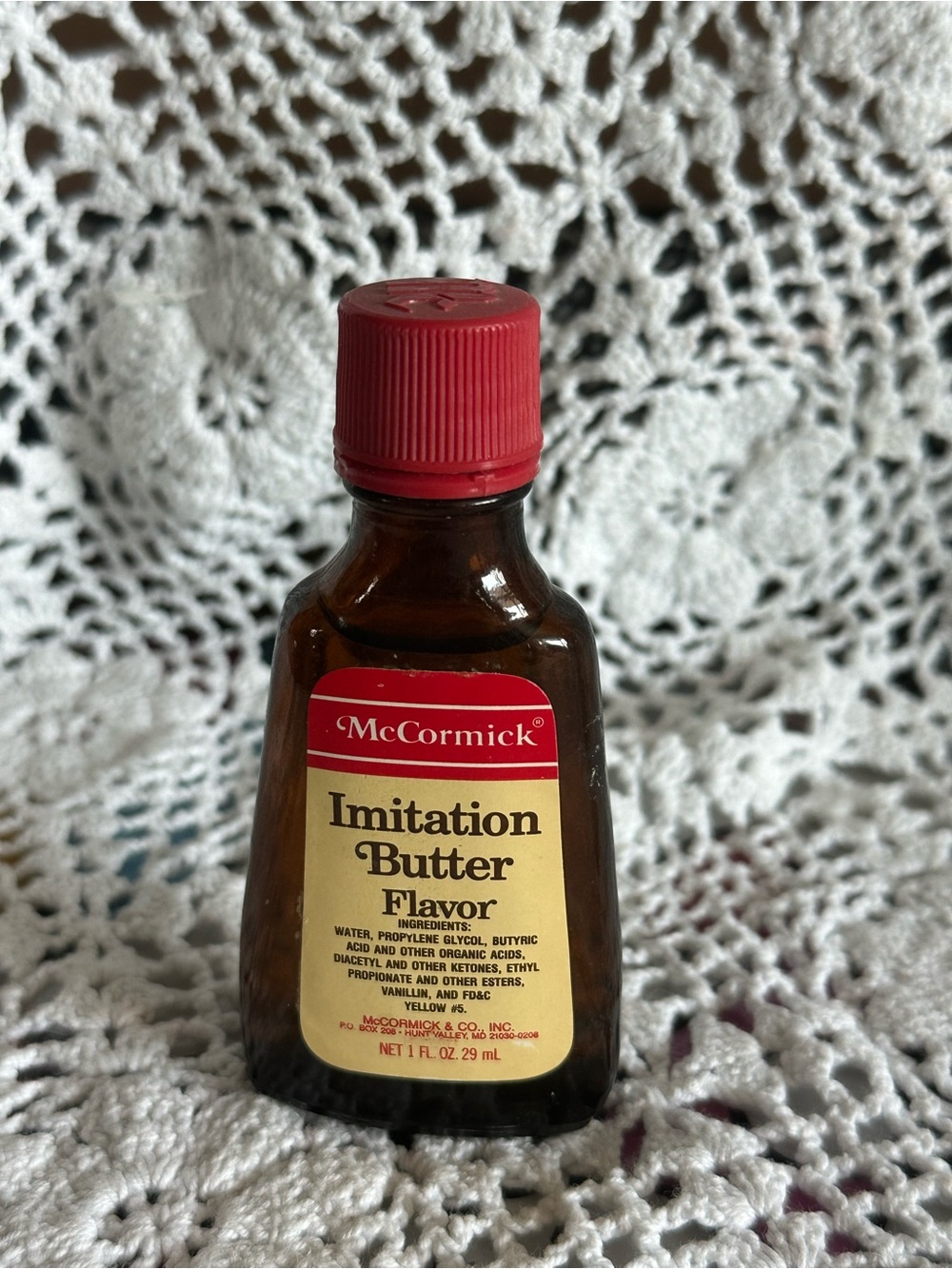 McCormick Imitation Butter Flavor - Red Cap